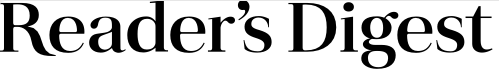 Reader's Digest" logo in black serif font on a white background.